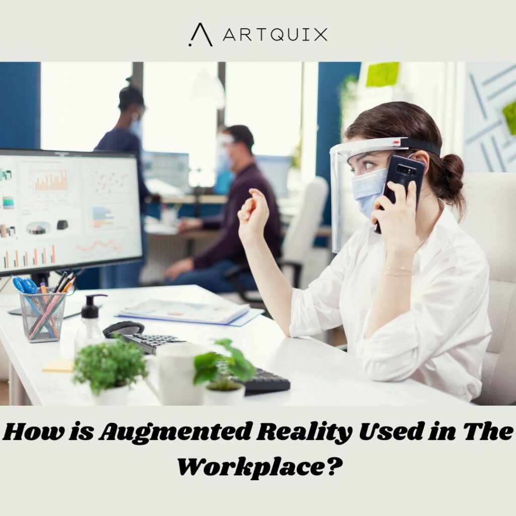 How is augmented reality used in the workplace?